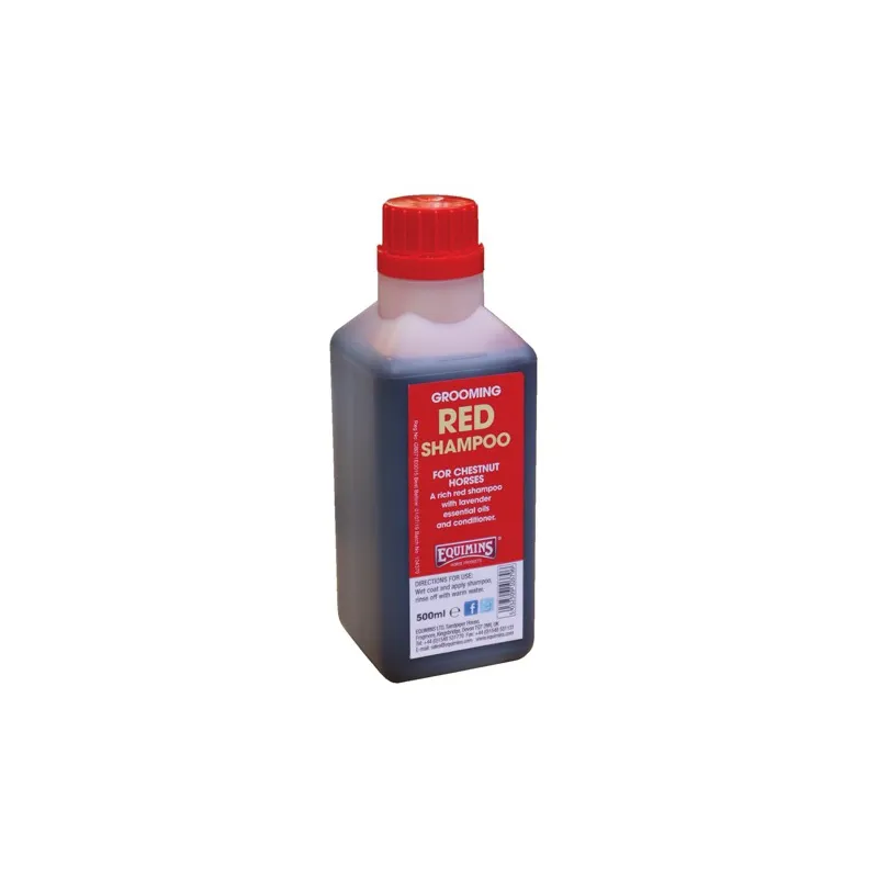 Equimins Red Shampoo for Chestnuts 500ml